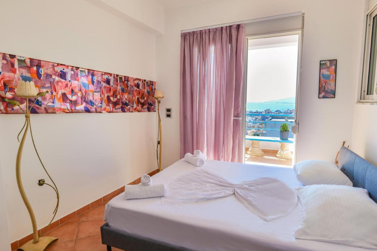 Hotel Leon Sarandë Esterno foto